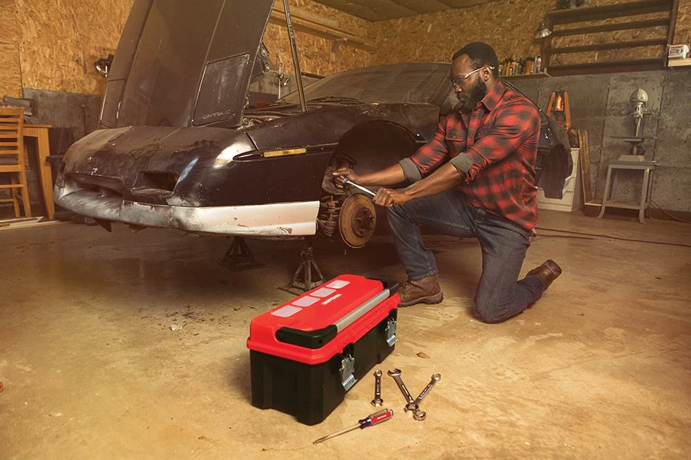 Discount π CRAFTSMAN Portable Tool Boxes PRO 26-in Red Plastic Lockable Tool Box π 10 Discount π CRAFTSMAN Portable Tool Boxes PRO 26-in Red Plastic Lockable Tool Box π - Image 10