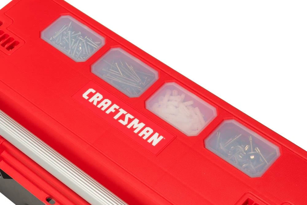 Discount π CRAFTSMAN Portable Tool Boxes PRO 26-in Red Plastic Lockable Tool Box π 9 Discount π CRAFTSMAN Portable Tool Boxes PRO 26-in Red Plastic Lockable Tool Box π - Image 9