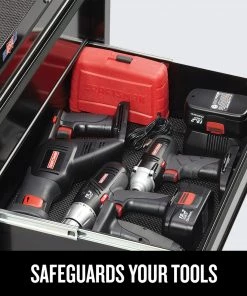 Cheap 🌟 CRAFTSMAN Bottom Tool Cabinets 1000 Series 26.5-in W x 32.5-in H 4-Drawer Steel Rolling Tool Cabinet (Black) 🤩 -Craftsman Official Shop 09229709