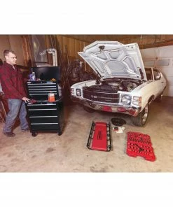 Cheap 🌟 CRAFTSMAN Bottom Tool Cabinets 1000 Series 26.5-in W x 32.5-in H 4-Drawer Steel Rolling Tool Cabinet (Black) 🤩 -Craftsman Official Shop 09229710