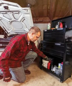 Wholesale 🎉 CRAFTSMAN Tool Chest Combos 1000 Series 26.5-in W x 44.25-in H 5 Ball-bearing Steel Tool Chest Combo (Black) 🌟 -Craftsman Official Shop 09229736 scaled