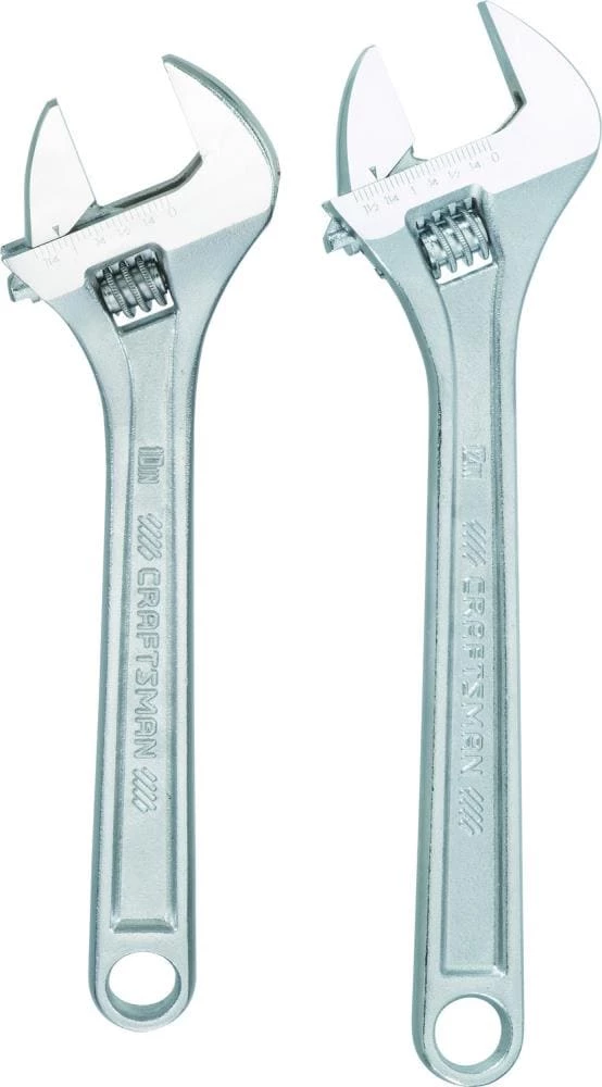 Brand new π CRAFTSMAN Adjustable Wrenches 2-Piece Steel Adjustable Wrench Set 𧨠1 Brand new π CRAFTSMAN Adjustable Wrenches 2-Piece Steel Adjustable Wrench Set π§¨