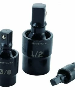 Buy 🎉 CRAFTSMAN Socket Adapters 3-Piece 1/4-in; 3/8-in; 1/2-in U-Joint Socket Adapter ⭐