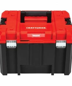 Budget 𧨠CRAFTSMAN Portable Tool Boxes VERSASTACK System 17-in Red Plastic Lockable Tool Box π€©