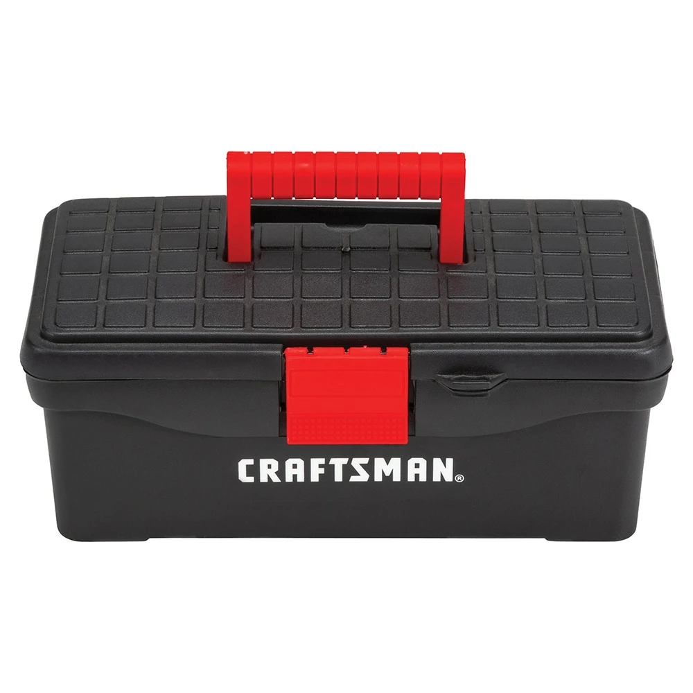 Buy π CRAFTSMAN Portable Tool Boxes 13-in (No Drawer Slides) Red Plastic Lockable Tool Box β 1 Buy π CRAFTSMAN Portable Tool Boxes 13-in (No Drawer Slides) Red Plastic Lockable Tool Box β