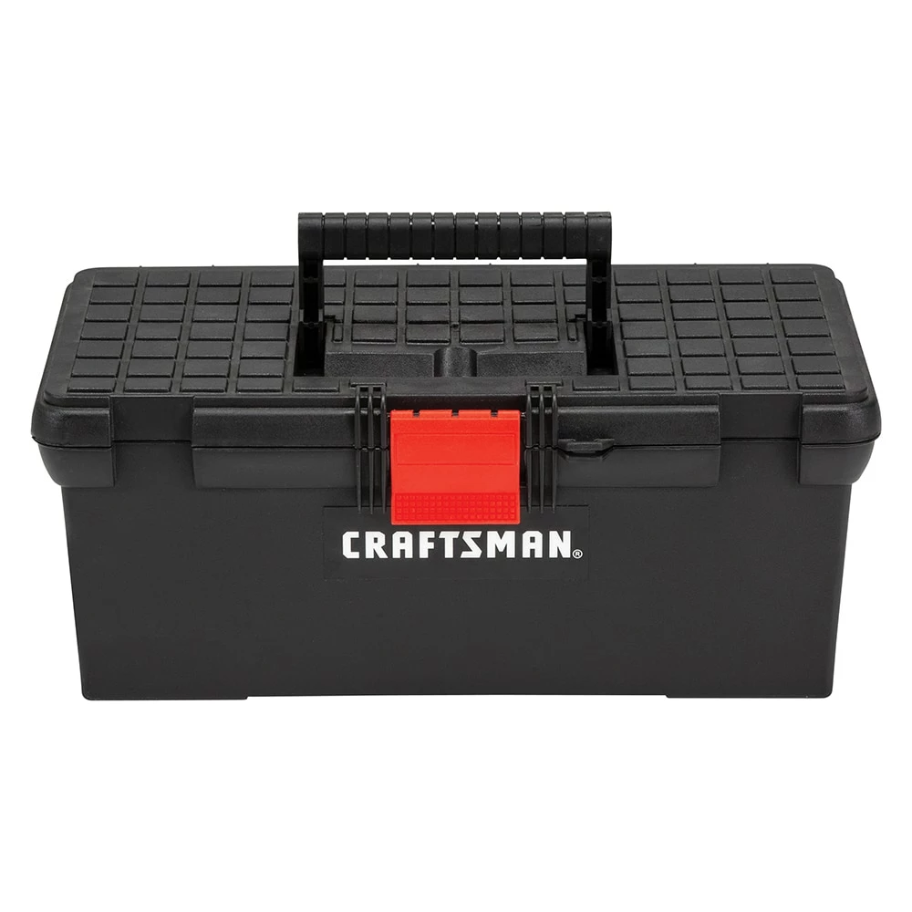 Flash Sale π€© CRAFTSMAN Portable Tool Boxes 16-in Black Plastic Lockable Tool Box π 1 Flash Sale π€© CRAFTSMAN Portable Tool Boxes 16-in Black Plastic Lockable Tool Box π