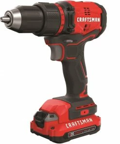 Promo ⭐ CRAFTSMAN Drills V20 20-volt Max 1/2-in Brushless Cordless Drill (1-Battery Included and Charger Included) ⌛