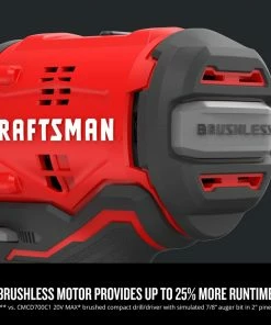 Promo ⭐ CRAFTSMAN Drills V20 20-volt Max 1/2-in Brushless Cordless Drill (1-Battery Included and Charger Included) ⌛ 15 Promo ⭐ CRAFTSMAN Drills V20 20-volt Max 1/2-in Brushless Cordless Drill (1-Battery Included and Charger Included) ⌛ -Craftsman Official Shop 09235494