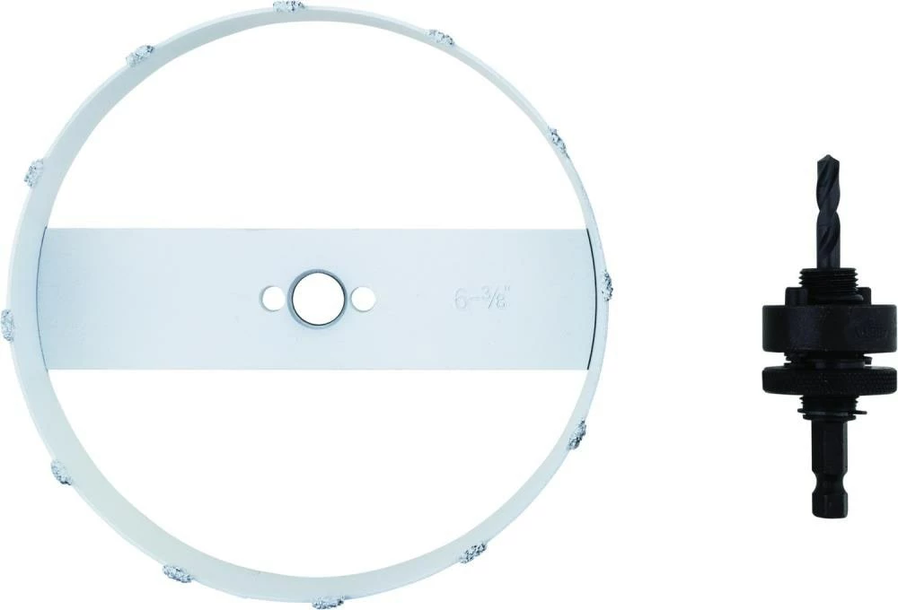 Buy π CRAFTSMAN Hole Saws & Kits 6-in Carbide-Grit Arbored Recessed Lighting Hole Saw π 1 Buy π CRAFTSMAN Hole Saws & Kits 6-in Carbide-Grit Arbored Recessed Lighting Hole Saw π