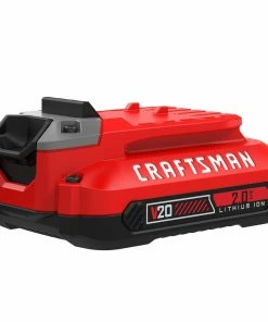 Cheapest 🎉 CRAFTSMAN Power Tool Batteries & Chargers V20 20-Volt Max 2 Amp-Hour Lithium Power Tool Battery 🔥