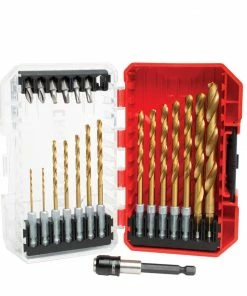 Flash Sale 😍 CRAFTSMAN Twist Drill Bits 21-Piece Assorted x Set Titanium Twist Drill Bit Set 🔥