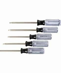 Best reviews of 😀 CRAFTSMAN Screwdrivers 5-Piece Acetate Handle Set Screwdriver Set ✨