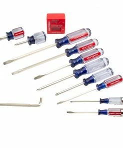Best Sale 🧨 CRAFTSMAN Screwdrivers 12-Piece Acetate Handle Set Screwdriver Set ✔️