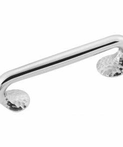 Cheap 🧨 Hickory Hardware Craftsman Center to Center Chrome Rectangular Bar Drawer Pulls 💯