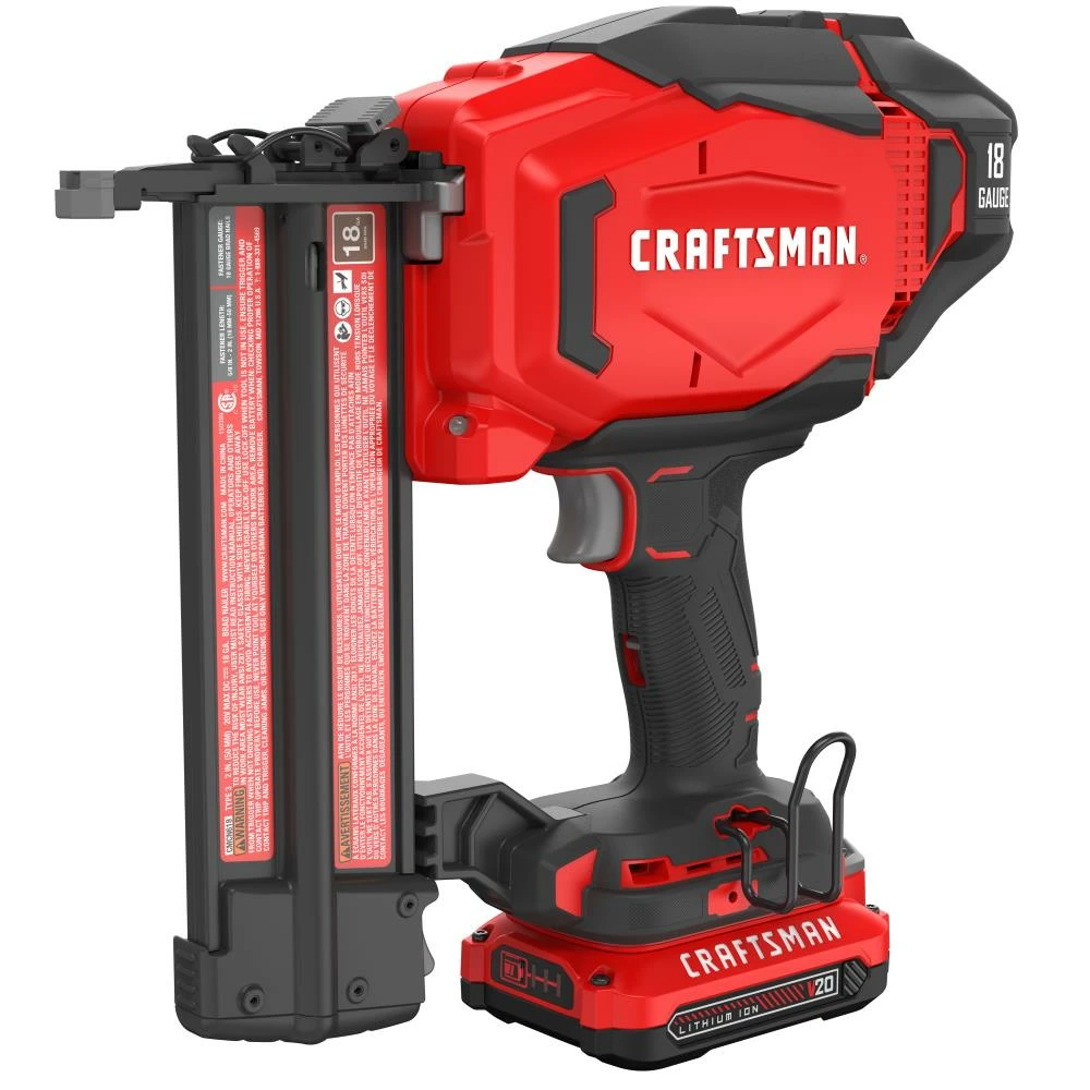 Promo π CRAFTSMAN Nailers V20 18-Gauge 20-Volt Max Cordless Brad Nailer 𧨠1 Promo π CRAFTSMAN Nailers V20 18-Gauge 20-Volt Max Cordless Brad Nailer π§¨