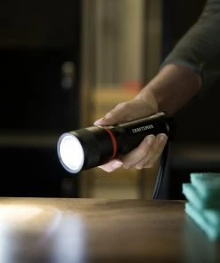 Cheapest ⭐ CRAFTSMAN Flashlights LED flashlight 350-Lumen LED Flashlight (Battery Included) ❤️ -Craftsman Official Shop 09551448