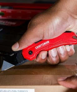 Top 10 ❤️ CRAFTSMAN Utility Knives 3/4-in 1-Blade Folding Utility Knife with On Tool Blade Storage 🧨 -Craftsman Official Shop 09551481 scaled