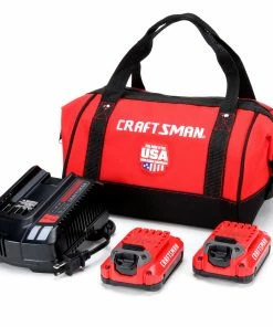 Discount 😀 CRAFTSMAN Impact Drivers V20 20-volt Max Variable Speed Brushless Cordless Impact Driver (2-Batteries Included) 👍 -Craftsman Official Shop 09613558