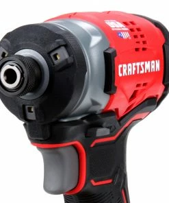 Discount 😀 CRAFTSMAN Impact Drivers V20 20-volt Max Variable Speed Brushless Cordless Impact Driver (2-Batteries Included) 👍 -Craftsman Official Shop 09613561