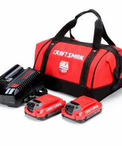 Brand new 😍 CRAFTSMAN Power Tool Combo Kits V20 2-Tool 20-Volt Max Brushless Power Tool Combo Kit with Soft Case (2-Batteries Included and Charger Included) 👏 -Craftsman Official Shop 09613575