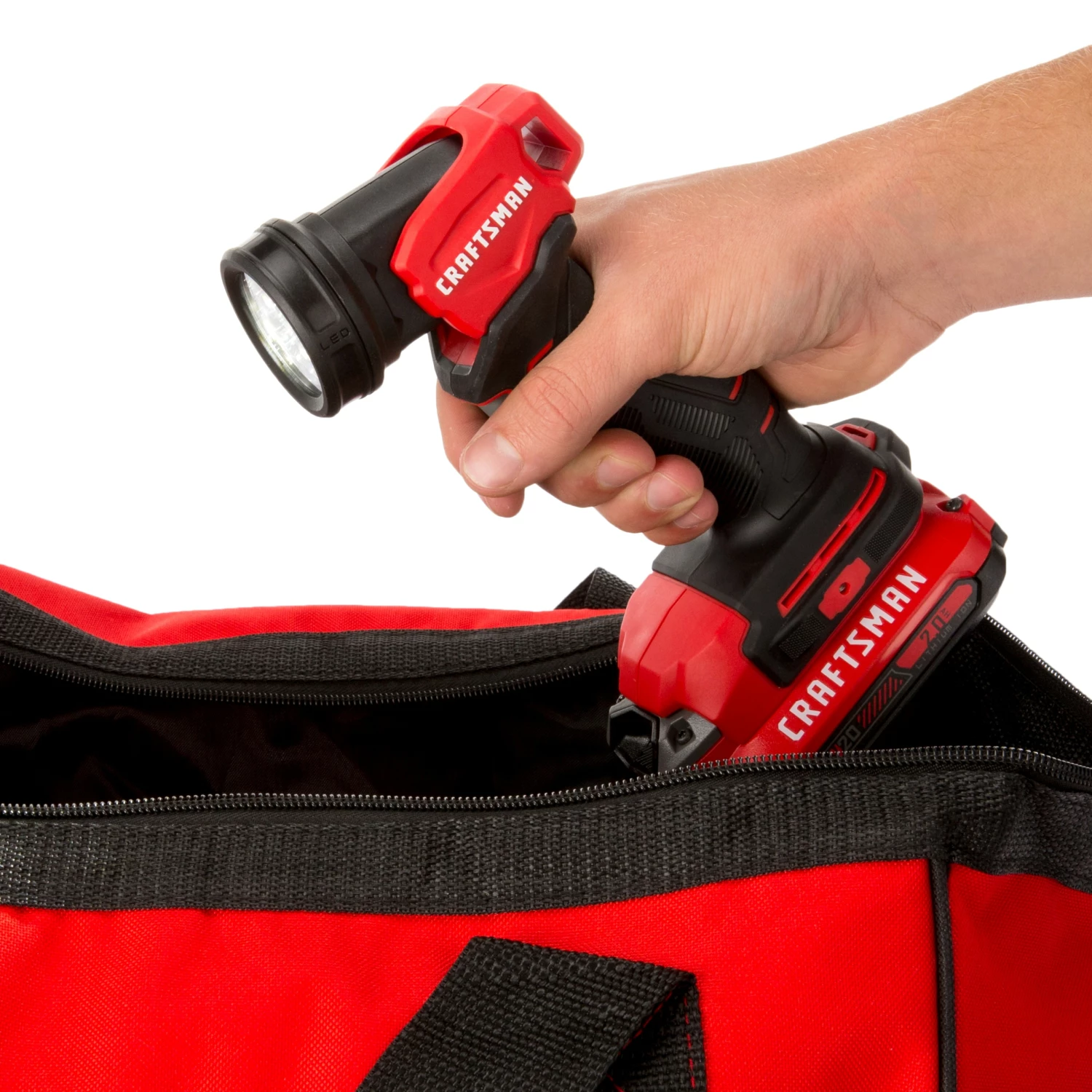 New π CRAFTSMAN Power Tool Combo Kits V20 4-Tool 20-Volt Max Power Tool Combo Kit with Soft Case (2-Batteries Included and Charger Included) β¨ 9 New π CRAFTSMAN Power Tool Combo Kits V20 4-Tool 20-Volt Max Power Tool Combo Kit with Soft Case (2-Batteries Included and Charger Included) β¨ - Image 9