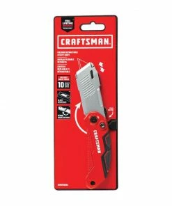 Top 10 🎉 CRAFTSMAN Utility Knives 3/4-in 10-Blade Folding Retractable Utility Knife ⭐ -Craftsman Official Shop 09618440