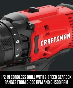 Discount 💯 CRAFTSMAN Power Tool Combo Kits V20 2-Tool 20-Volt Max Power Tool Combo Kit with Soft Case (2-Batteries Included and Charger Included) 🤩 -Craftsman Official Shop 09651941