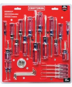 Wholesale ✔️ CRAFTSMAN Screwdrivers 25-Piece Acetate Handle Set Screwdriver Set ✨ -Craftsman Official Shop 09659436
