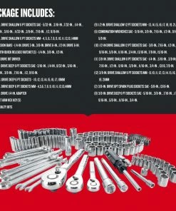 Best Sale π CRAFTSMAN Mechanics Tool Sets 159-Piece Standard (SAE) and Metric Combination Polished Chrome Mechanics Tool Set (1/4-in; 3/8-in) βοΈ 8 Best Sale π CRAFTSMAN Mechanics Tool Sets 159-Piece Standard (SAE) and Metric Combination Polished Chrome Mechanics Tool Set (1/4-in; 3/8-in) βοΈ -Craftsman Official Shop 09705261