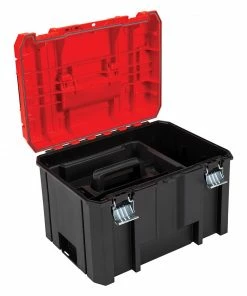 Budget 🧨 CRAFTSMAN Portable Tool Boxes VERSASTACK System 17-in Red Plastic Lockable Tool Box 🤩 -Craftsman Official Shop 09729736
