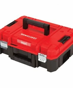 Cheap 💯 CRAFTSMAN Portable Tool Boxes VERSASTACK System 17-in Red Plastic Lockable Tool Box 🔥 -Craftsman Official Shop 09729748