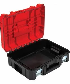 Cheap 💯 CRAFTSMAN Portable Tool Boxes VERSASTACK System 17-in Red Plastic Lockable Tool Box 🔥 -Craftsman Official Shop 09729752