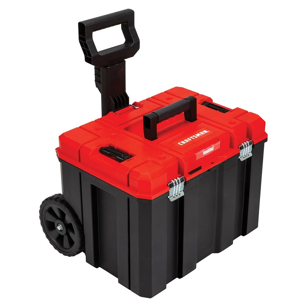 Top 10 ⭐ CRAFTSMAN Portable Tool Boxes VERSASTACK System 20-in Red Plastic Wheels Lockable Tool Box ✔️ 4 Top 10 ⭐ CRAFTSMAN Portable Tool Boxes VERSASTACK System 20-in Red Plastic Wheels Lockable Tool Box ✔️ - Image 4
