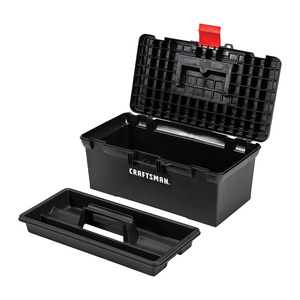 Flash Sale π€© CRAFTSMAN Portable Tool Boxes 16-in Black Plastic Lockable Tool Box π 6 Flash Sale π€© CRAFTSMAN Portable Tool Boxes 16-in Black Plastic Lockable Tool Box π - Image 6