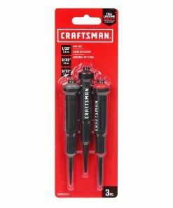 Best deal ❤️ CRAFTSMAN Punches 1/32-in, 2/32-in, 3/32-in Nail-Set Punch 👏 -Craftsman Official Shop 09733690