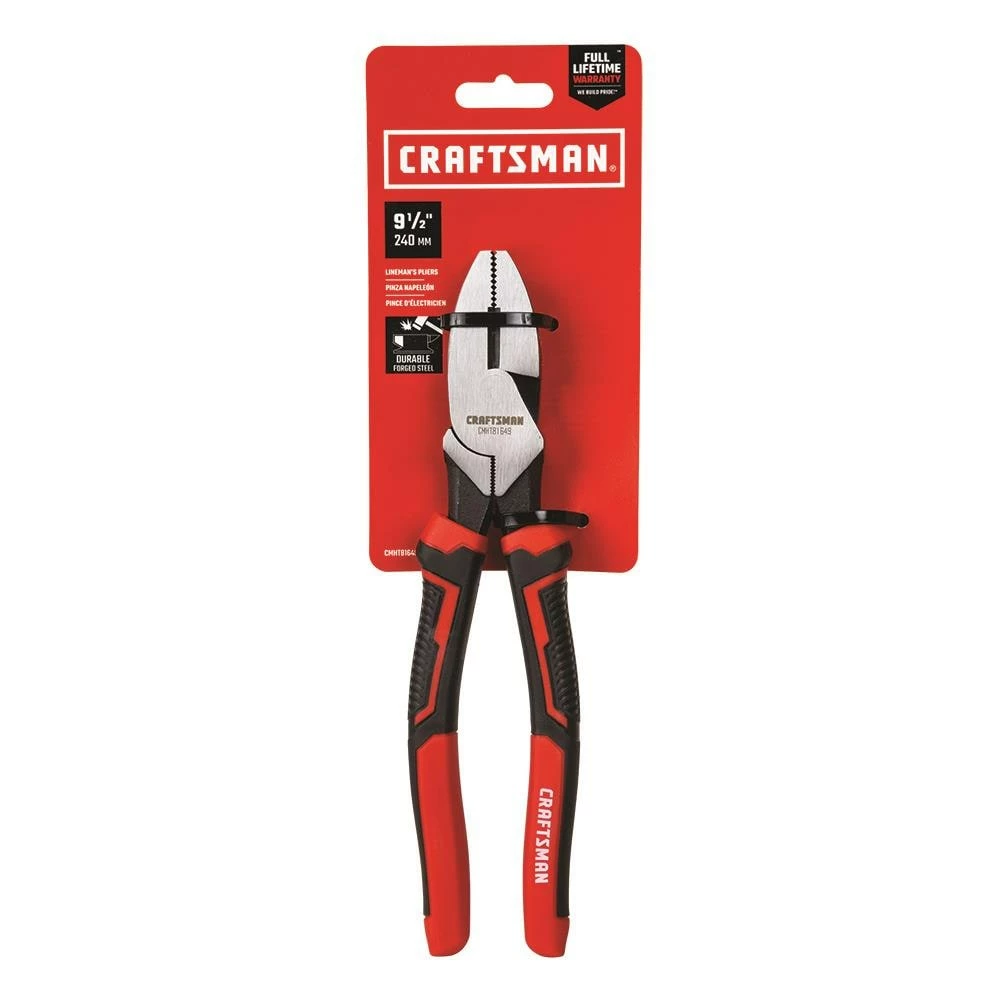 Buy π CRAFTSMAN 9.5-in Electrical Linesman Pliers with Wire Cutter π 3 Buy π CRAFTSMAN 9.5-in Electrical Linesman Pliers with Wire Cutter π - Image 3