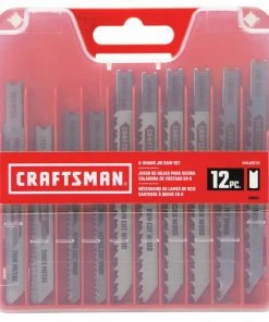Best Pirce 🔔 CRAFTSMAN Jigsaw Blades 12-Pack Set U-shank High-carbon Steel Jigsaw Blade Set 😀 -Craftsman Official Shop 09743797
