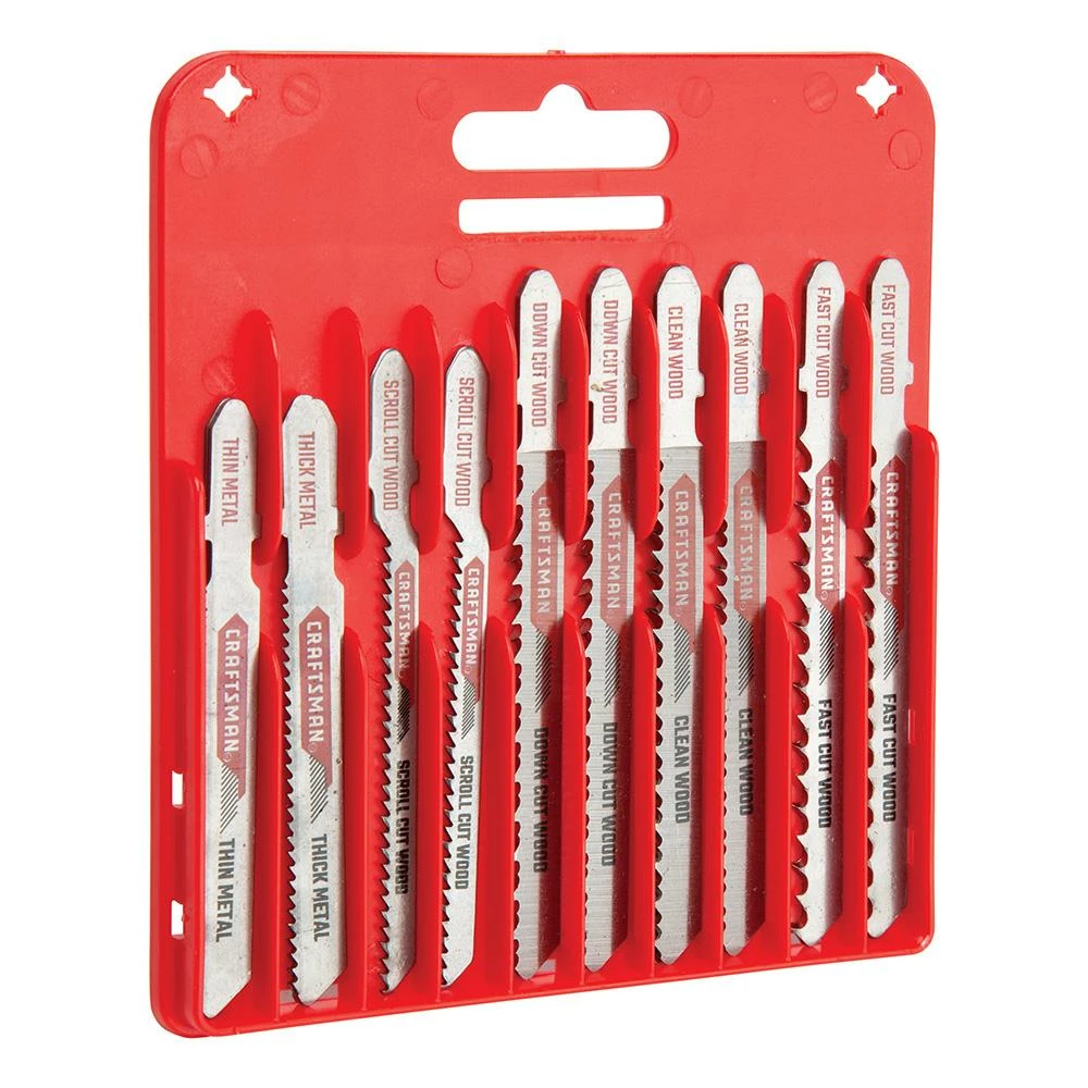 Best deal π CRAFTSMAN Jigsaw Blades 13-Pack Set T-shank High-carbon Steel Jigsaw Blade Set π 5 Best deal π CRAFTSMAN Jigsaw Blades 13-Pack Set T-shank High-carbon Steel Jigsaw Blade Set π - Image 5