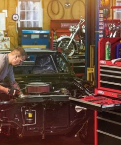 Cheap 🔥 CRAFTSMAN Top Tool Chests 2000 Series 26-in W x 24.5-in H 4-Drawer Steel Tool Chest (Red) ⭐ -Craftsman Official Shop 09861072