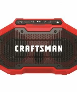 Flash Sale ⭐ CRAFTSMAN Jobsite Radios V20 20-Volt Max Cordless Jobsite Bluetooth Speaker 👏 -Craftsman Official Shop 09867230