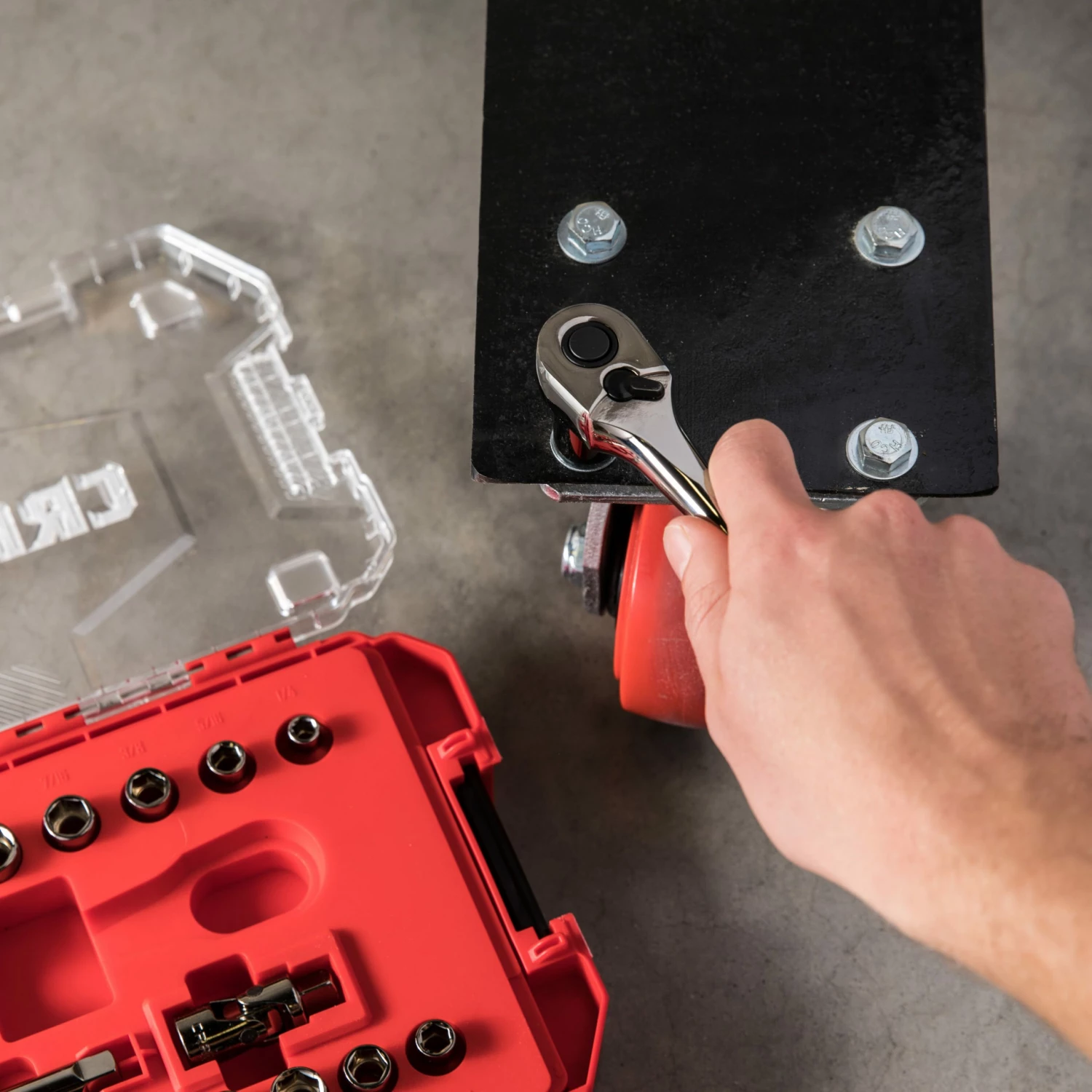 Cheapest β CRAFTSMAN Mechanics Tool Sets 22-Piece Standard (SAE) and Metric Combination Gunmetal Chrome Mechanics Tool Set (3/8-in) 𧨠6 Cheapest β CRAFTSMAN Mechanics Tool Sets 22-Piece Standard (SAE) and Metric Combination Gunmetal Chrome Mechanics Tool Set (3/8-in) 𧨠- Image 6