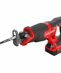 Discount 🔥 CRAFTSMAN Reciprocating Saws V20 20-volt Max Variable Speed Cordless Reciprocating Saw (Charger Included and Battery Included) 🛒 -Craftsman Official Shop 09896297