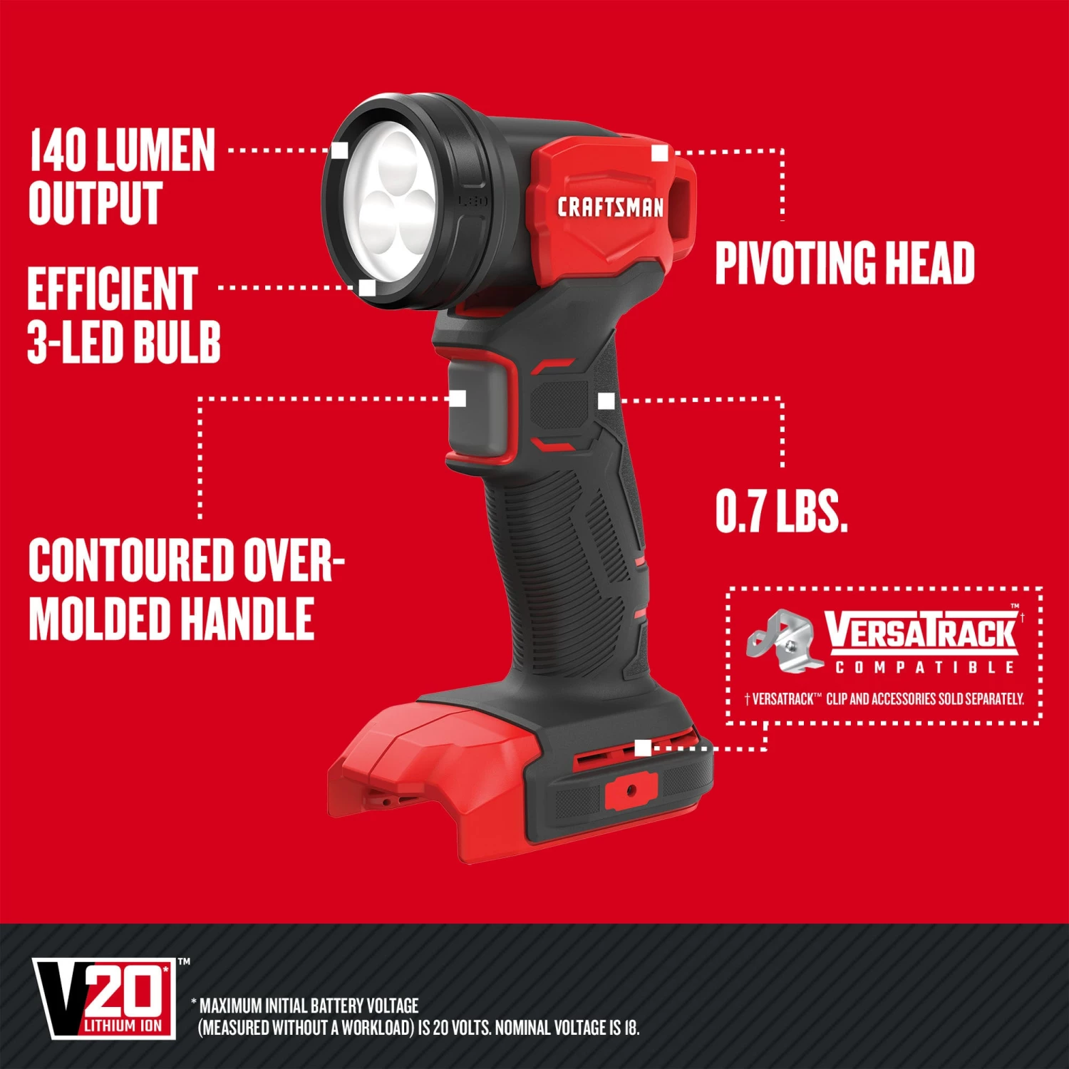 New π CRAFTSMAN Power Tool Combo Kits V20 4-Tool 20-Volt Max Power Tool Combo Kit with Soft Case (2-Batteries Included and Charger Included) β¨ 17 New π CRAFTSMAN Power Tool Combo Kits V20 4-Tool 20-Volt Max Power Tool Combo Kit with Soft Case (2-Batteries Included and Charger Included) β¨ - Image 17