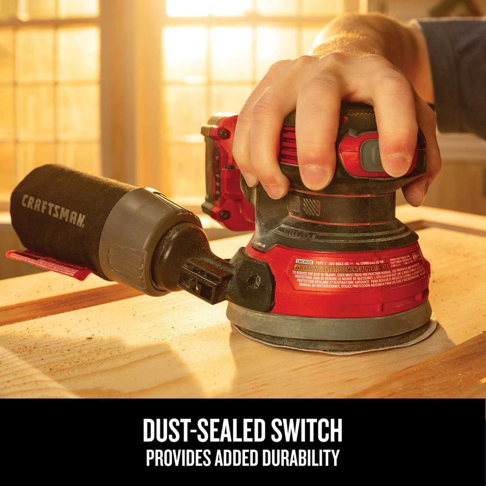 Coupon π CRAFTSMAN Power Sanders V20 20-Volt Cordless Random Orbital Sander with Dust Management π₯ 6 Coupon π CRAFTSMAN Power Sanders V20 20-Volt Cordless Random Orbital Sander with Dust Management π₯ - Image 6