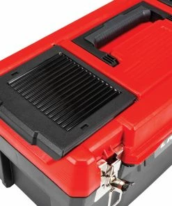 Discount ⌛ CRAFTSMAN Portable Tool Boxes DIY 20-in Red Plastic Lockable Tool Box 👏 -Craftsman Official Shop 10216537
