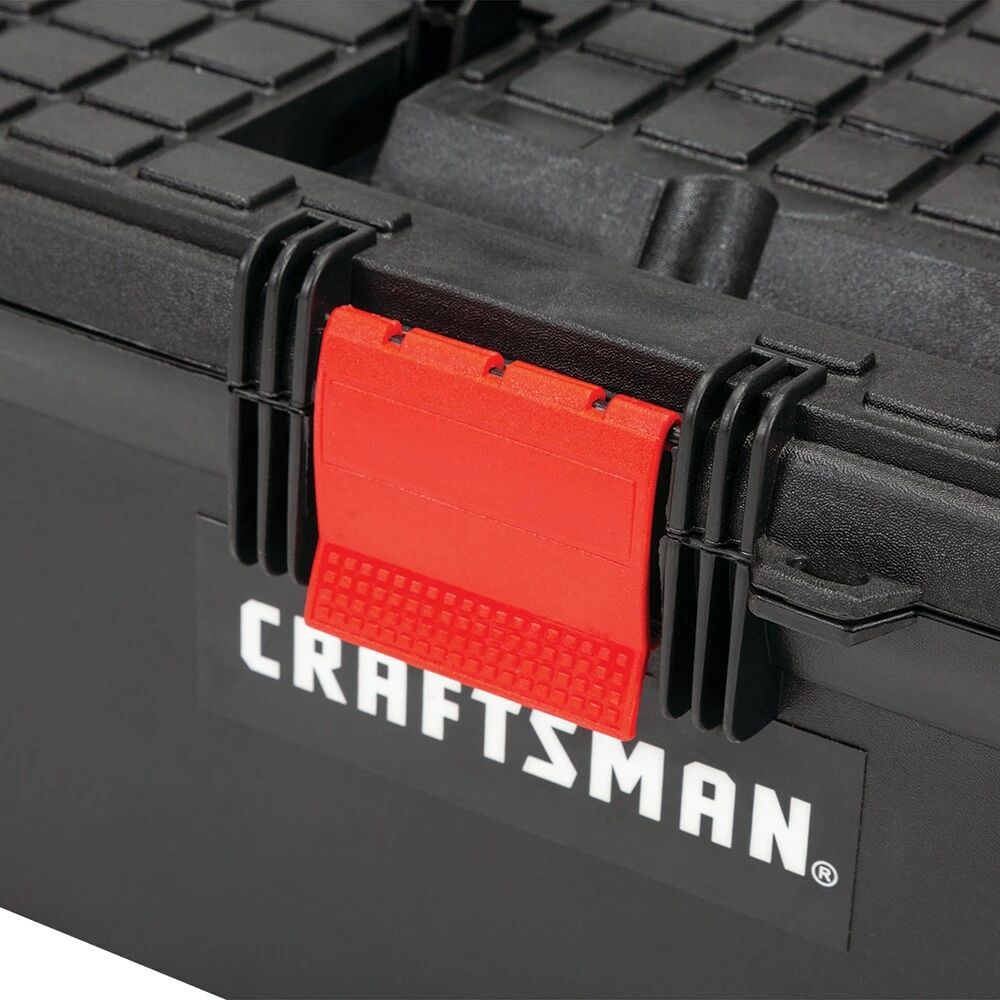 Buy π CRAFTSMAN Portable Tool Boxes 13-in (No Drawer Slides) Red Plastic Lockable Tool Box β 7 Buy π CRAFTSMAN Portable Tool Boxes 13-in (No Drawer Slides) Red Plastic Lockable Tool Box β - Image 7