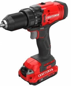 Flash Sale 🧨 CRAFTSMAN Drills V20 20-volt Max 1/2-in Cordless Drill (1-Battery Included and Charger Included) 👍 -Craftsman Official Shop 10399011