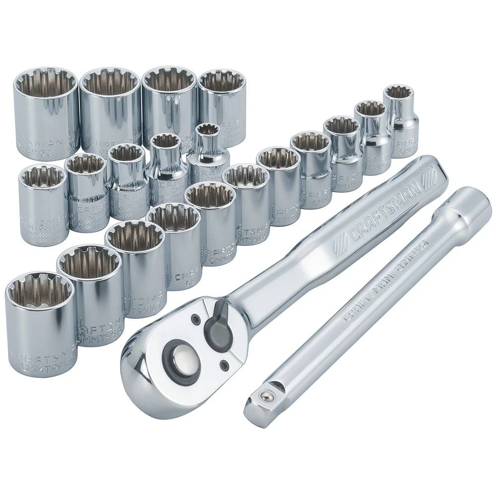 Deals π CRAFTSMAN Ratchets & Ratchet Sets 22-Piece 72-Tooth 3/8-in Drive Quick-release Standard Ratchet Set π 1 Deals π CRAFTSMAN Ratchets & Ratchet Sets 22-Piece 72-Tooth 3/8-in Drive Quick-release Standard Ratchet Set π
