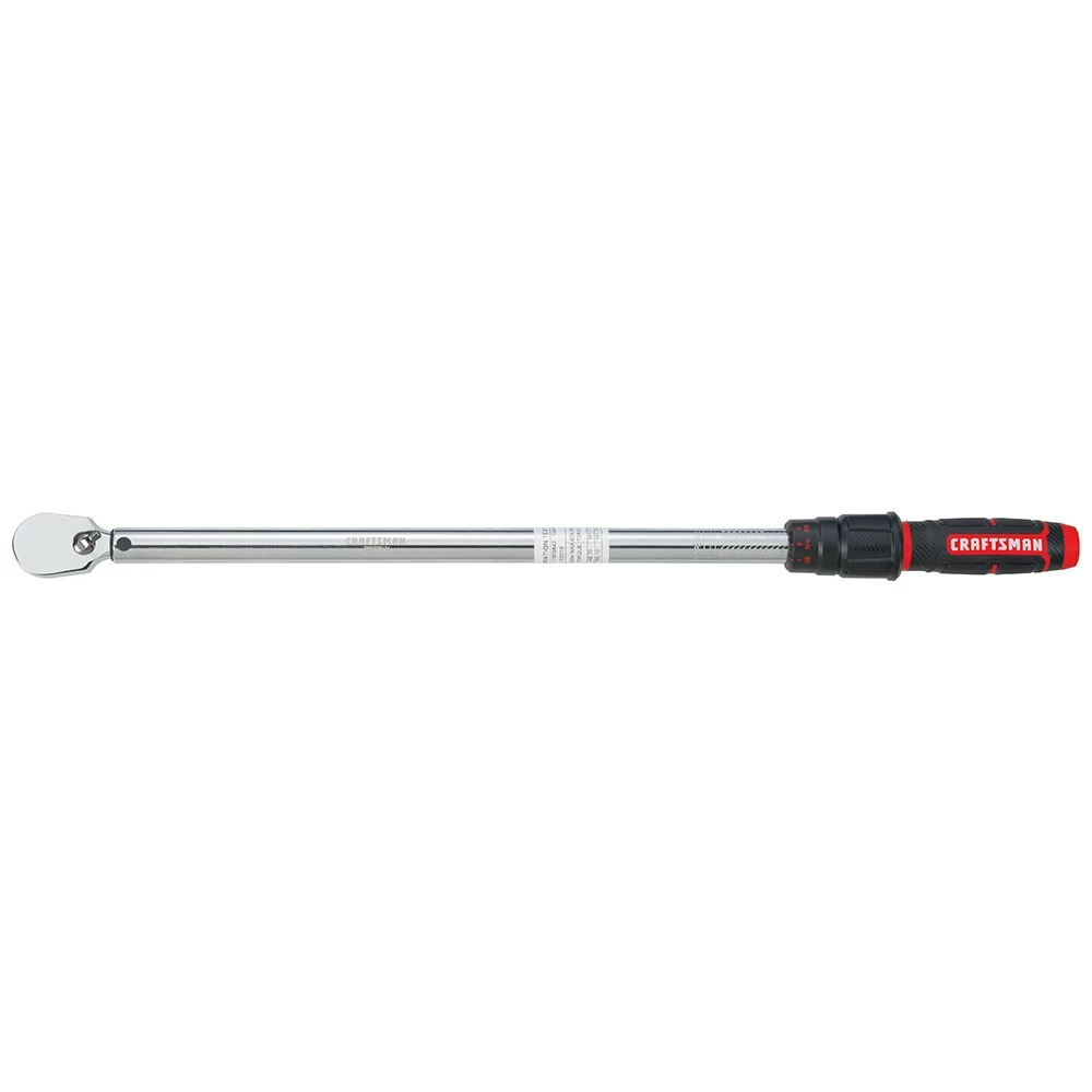Hot Sale π CRAFTSMAN Torque Wrenches 1/2-in Drive Click Torque Wrench (50-ft lb to 250-ft lb) π 1 Hot Sale π CRAFTSMAN Torque Wrenches 1/2-in Drive Click Torque Wrench (50-ft lb to 250-ft lb) π