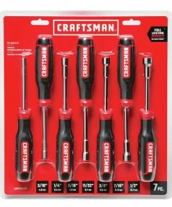 Cheapest 💯 CRAFTSMAN Nut Driver Sets 7-Piece Spline Nut Driver Set ✔️ -Craftsman Official Shop 10427566